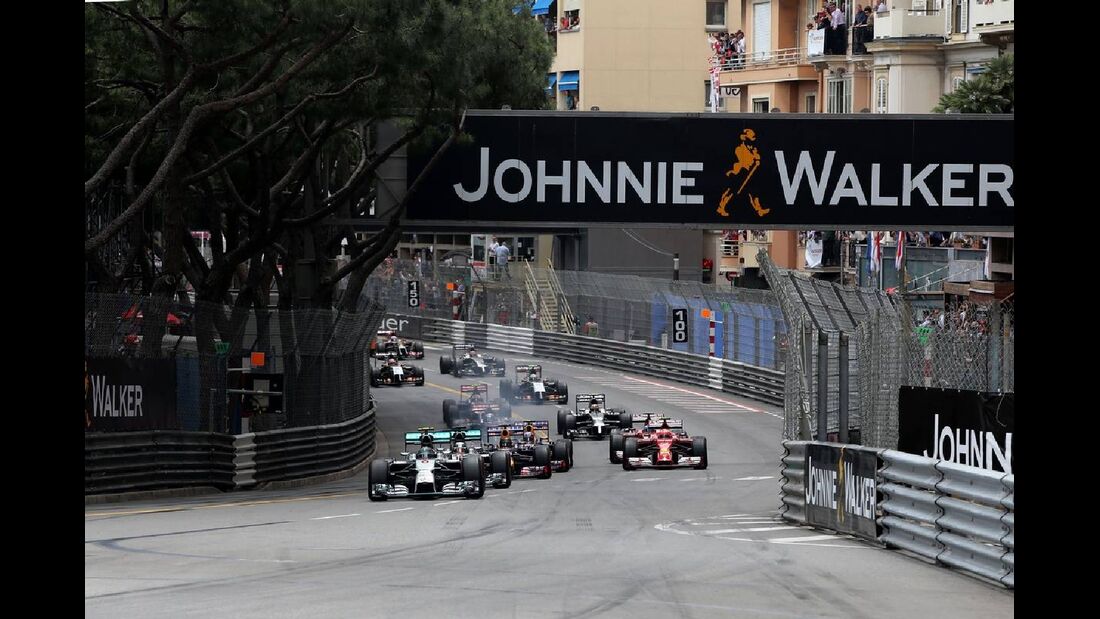 Start  - Formel 1 - GP Monaco - 25. Mai 2014