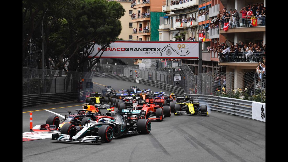Start - Formel 1 - GP Monaco - 26. Mai 2019