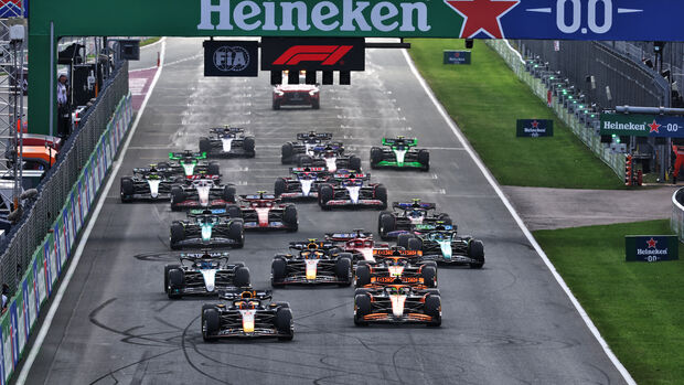 Start  - Formel 1 - GP Niederlande - 25. August 2024