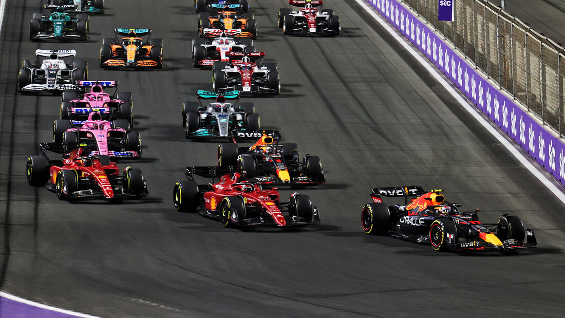 Start - Formel 1 - GP Saudi Arabien 2022 - Rennen