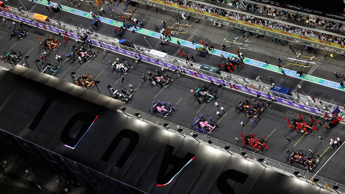 Start - Formel 1 - GP Saudi Arabien 2022 - Rennen