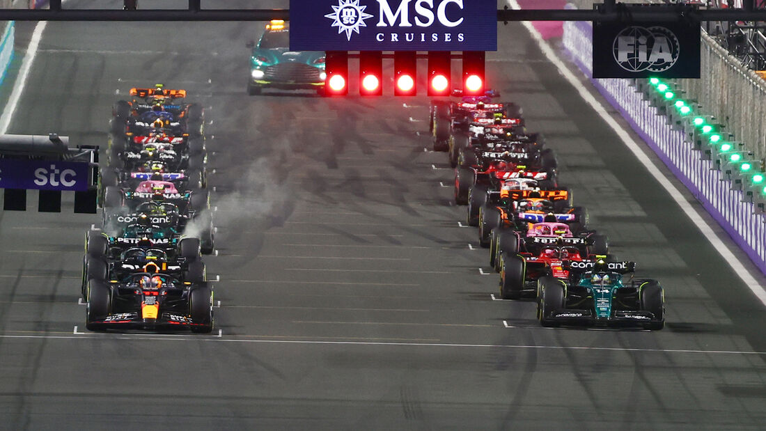 Start - Formel 1 - GP Saudi-Arabien 2023