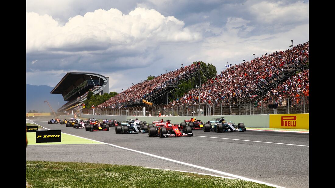 Start - Formel 1 - GP Spanien - 14. Mai 2017