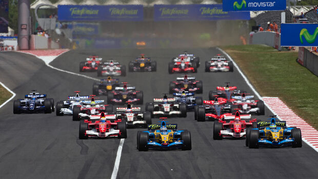 Start - Formel 1 - GP Spanien 2006