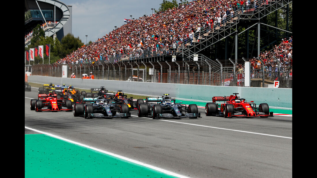 Start - Formel 1 - GP Spanien 2019