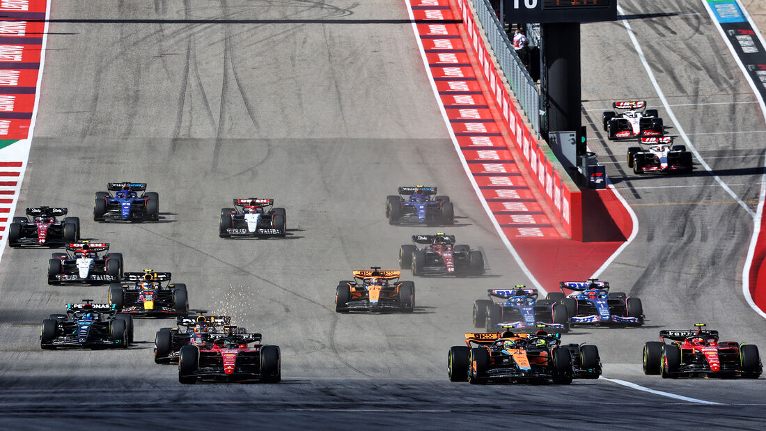 Start - Formel 1 - GP USA 2023 - Austin - Rennen