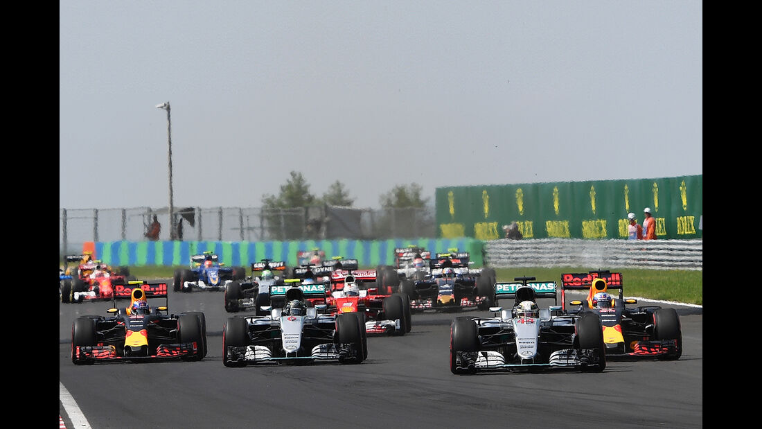 Start - Formel 1 - GP Ungarn 2016
