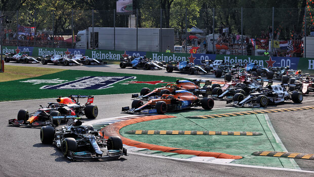 Start - Formel 1 - Monza - GP Italien - 11. September 2021