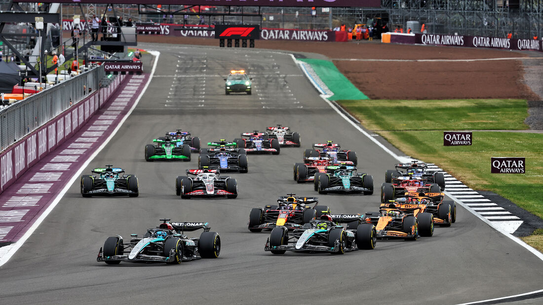 Start - Formel 1 - Silverstone - GP England - 7. Juli 2024