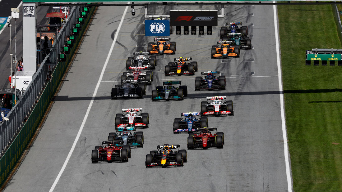 Start - Formel 1 - Sprint - GP Österreich 2022 - Spielberg 