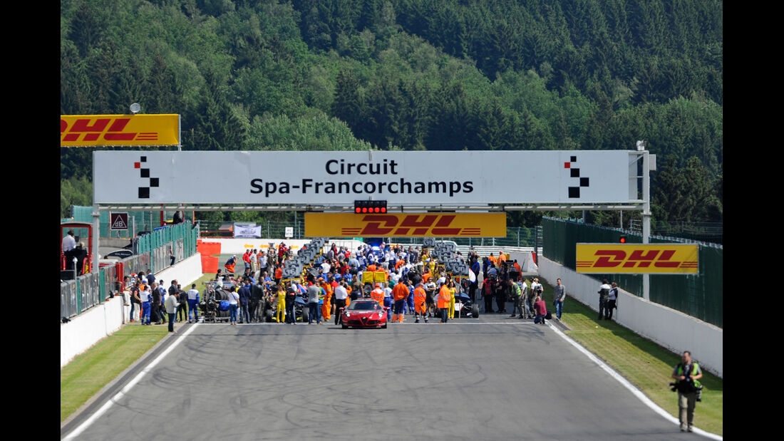 Start - Formel 3 EM 2014 - Spa-Francorchamps