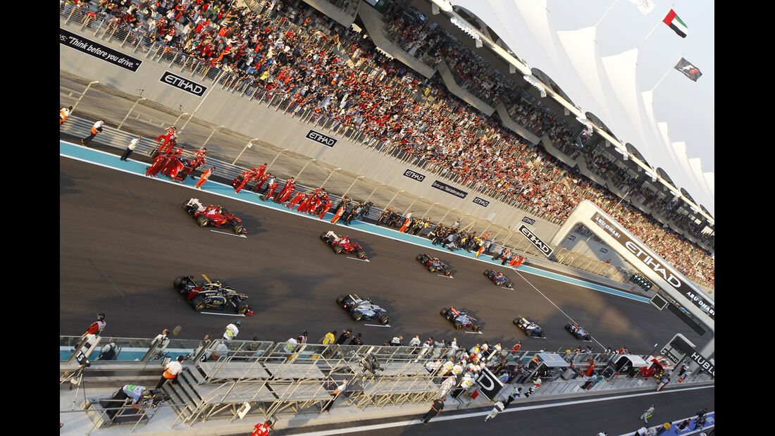 Start GP Abu Dhabi 2012