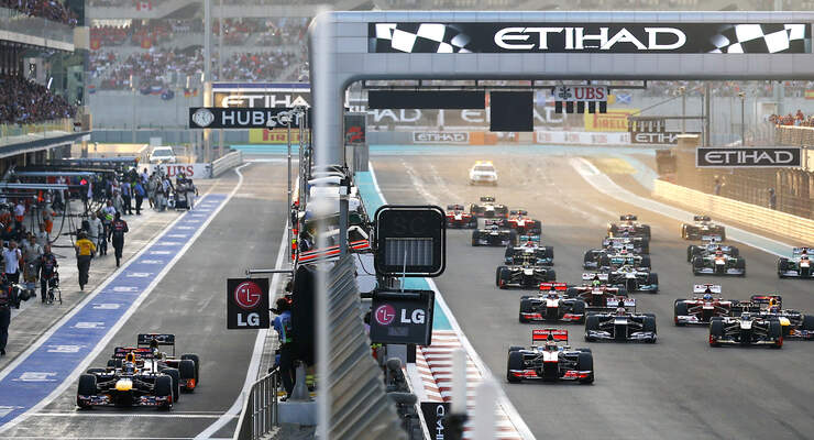 Start GP Abu Dhabi 2012