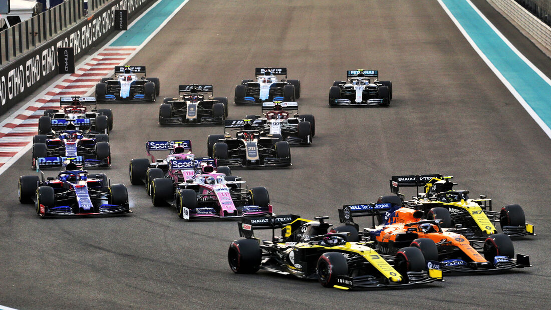 Start - GP Abu Dhabi 2019