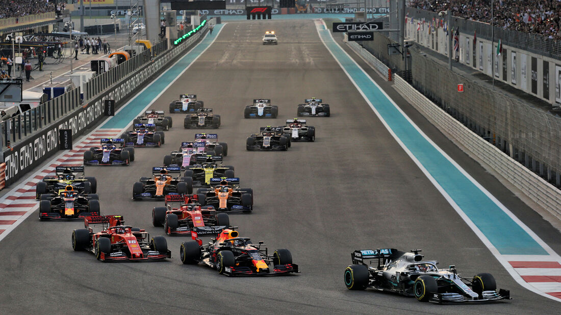 Start - GP Abu Dhabi 2019 - Rennen