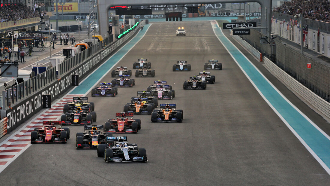Start - GP Abu Dhabi 2019 - Rennen