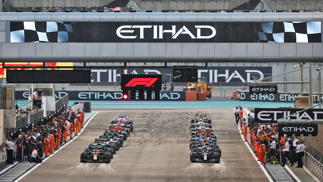 Start - GP Abu Dhabi 2020 - Rennen