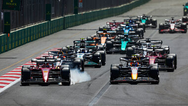 Start - GP Aserbaidschan 2022 - Formel 1