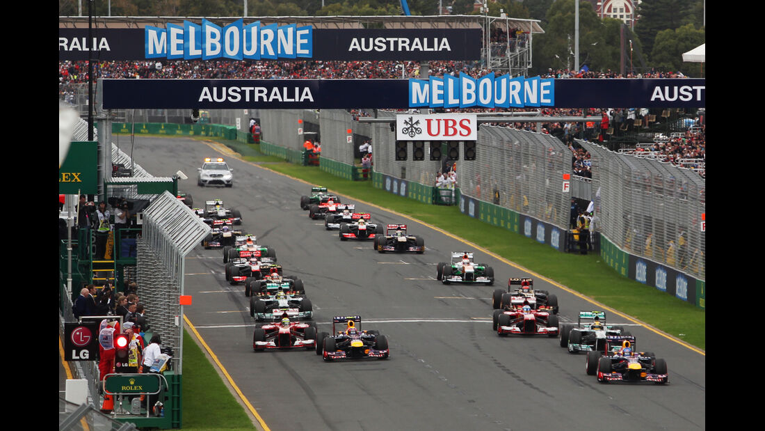 Start - GP Australien 2013