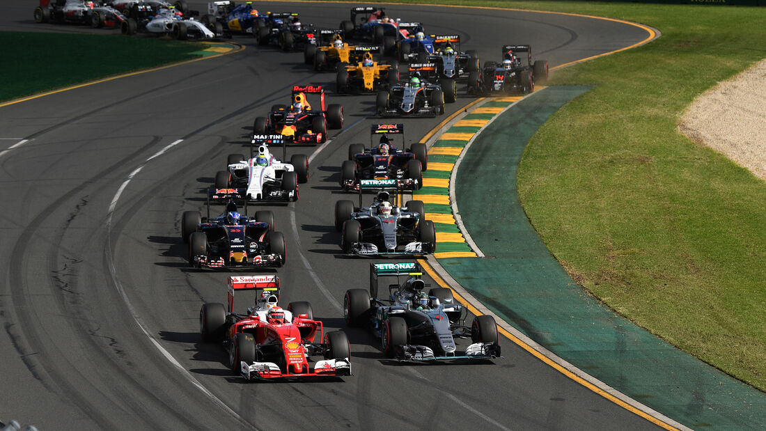 Start - GP Australien 2016