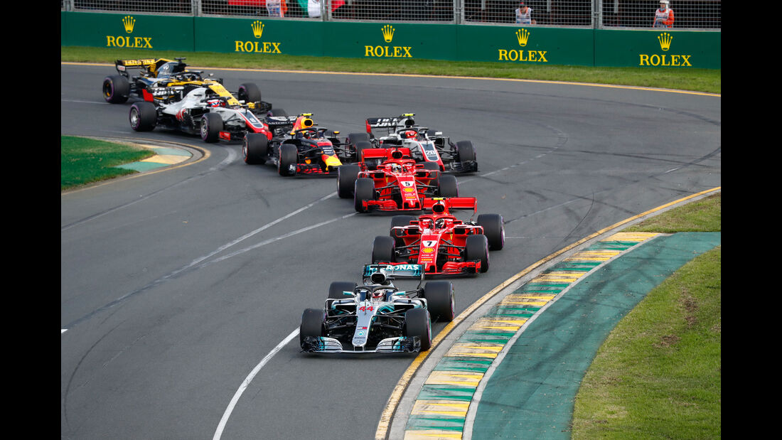 Start - GP Australien 2018 - Melbourne - Rennen