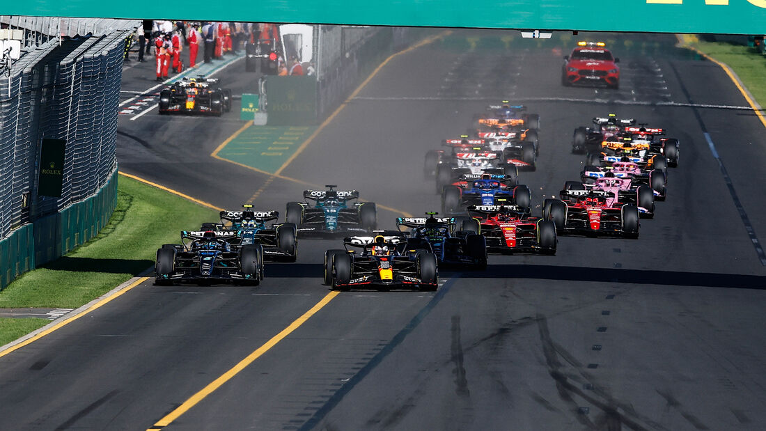 Start - GP Australien 2023 - Melbourne - Rennen