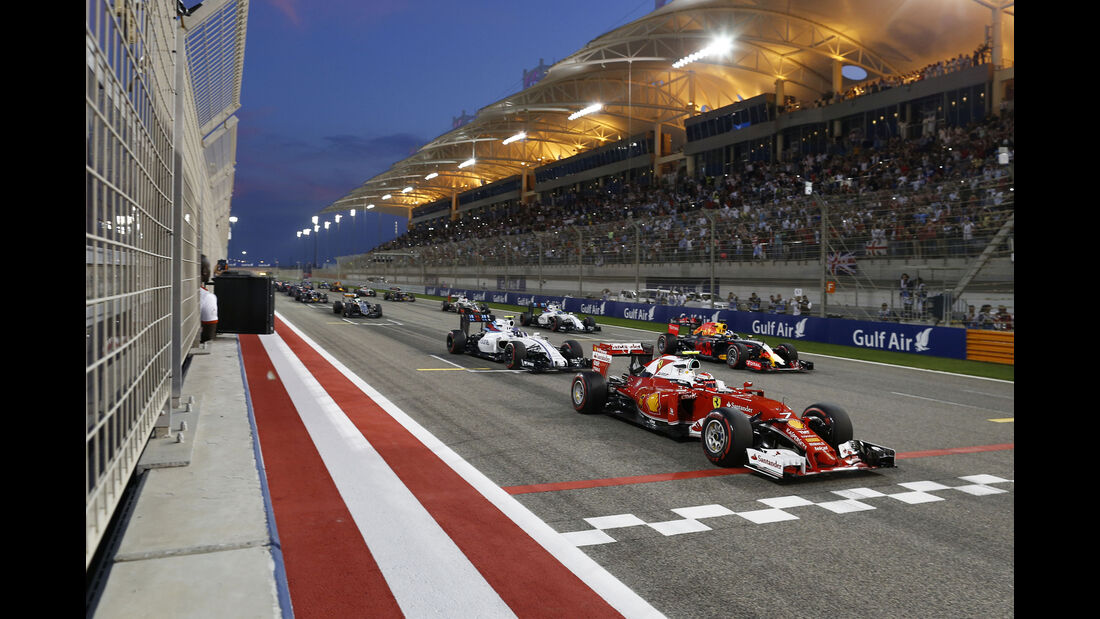 Start - GP Bahrain 2016