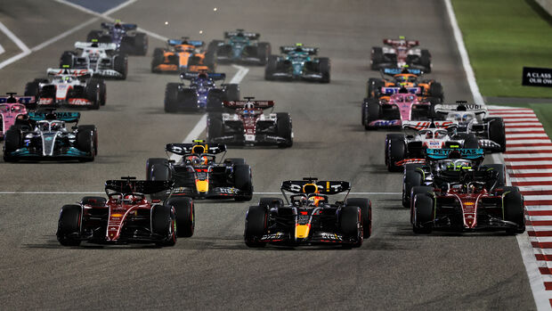 Start - GP Bahrain 2022 - Sakhir - Rennen