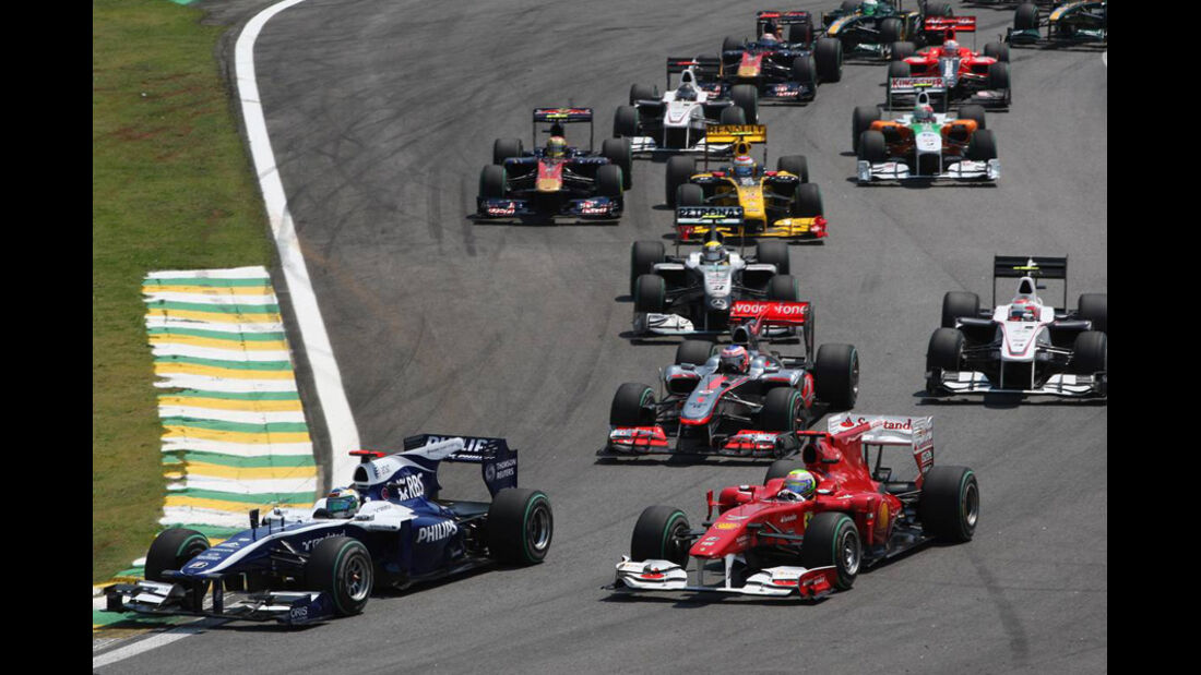 Start GP Brasilien 2010