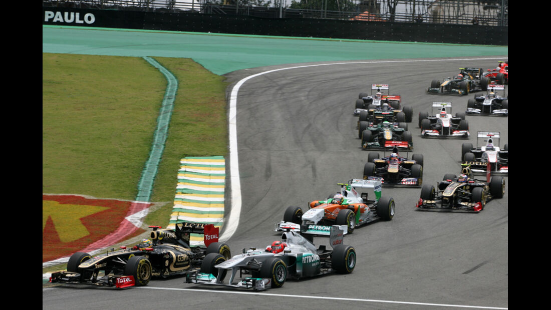 Start GP Brasilien 2011