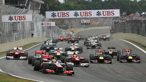 Start GP Brasilien 2012