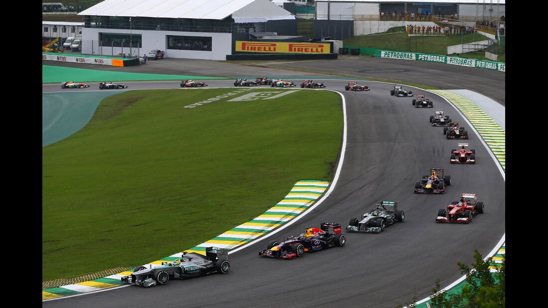 Start - GP Brasilien 2013
