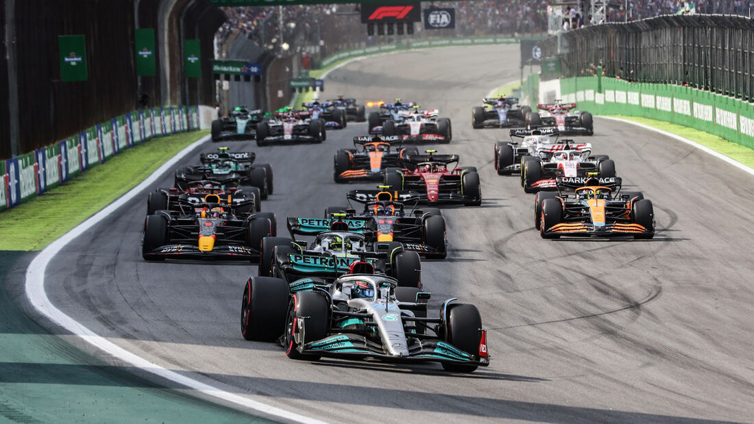 Start - GP Brasilien 2022 - Sao Paulo - Rennen