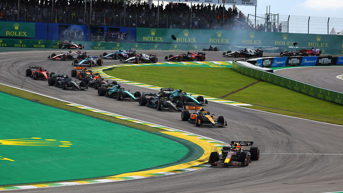 Start- GP Brasilien 2023 - Sao Paulo - Formel 1