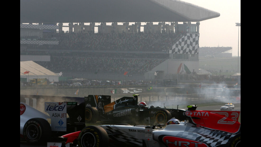 Start GP Indien 2011