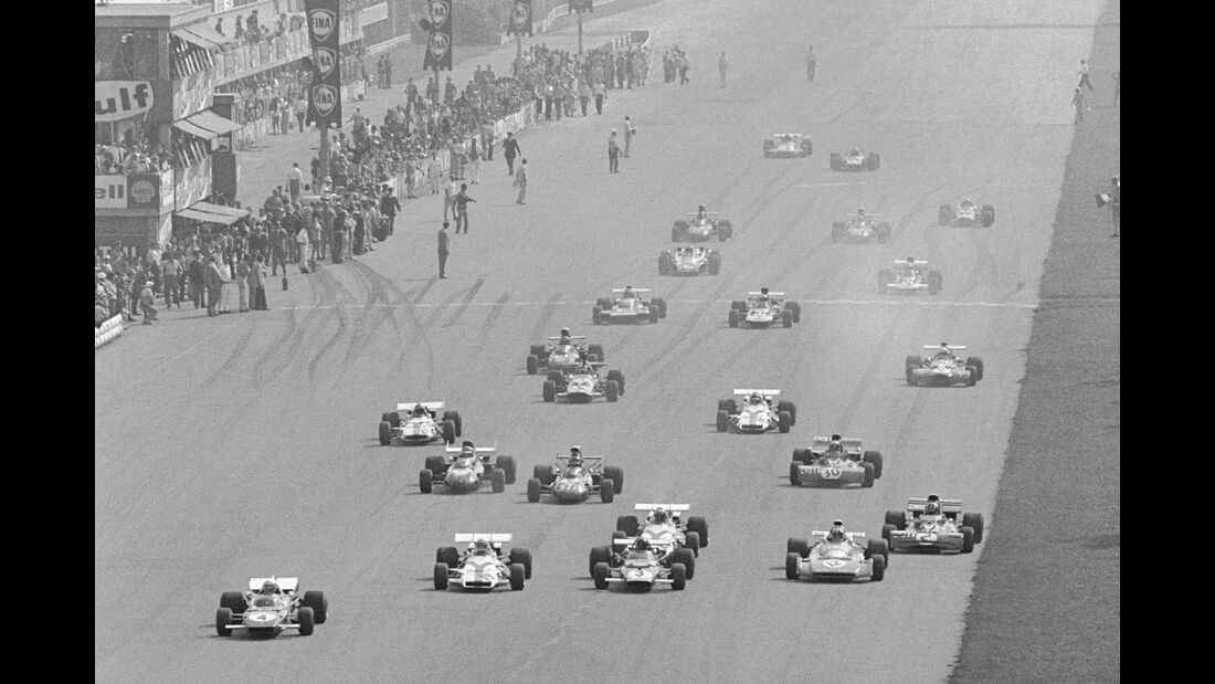 Start - GP Italien 1971 - Monza