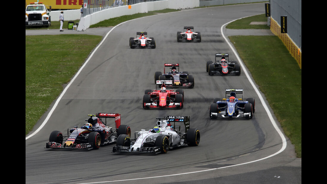 Start - GP Kanada 2015