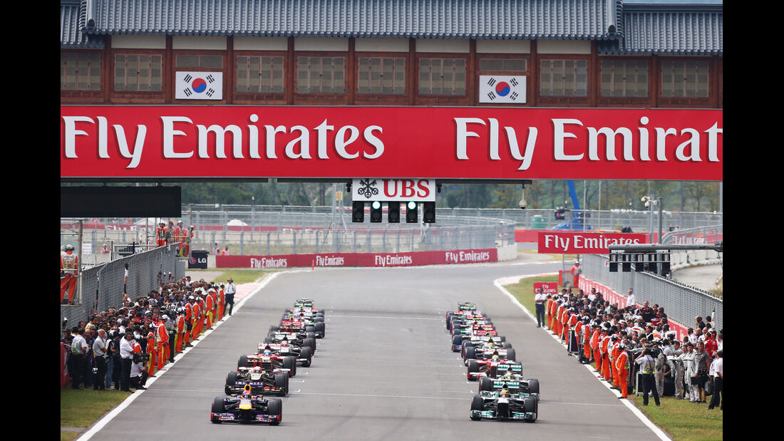 Start - GP Korea 2013