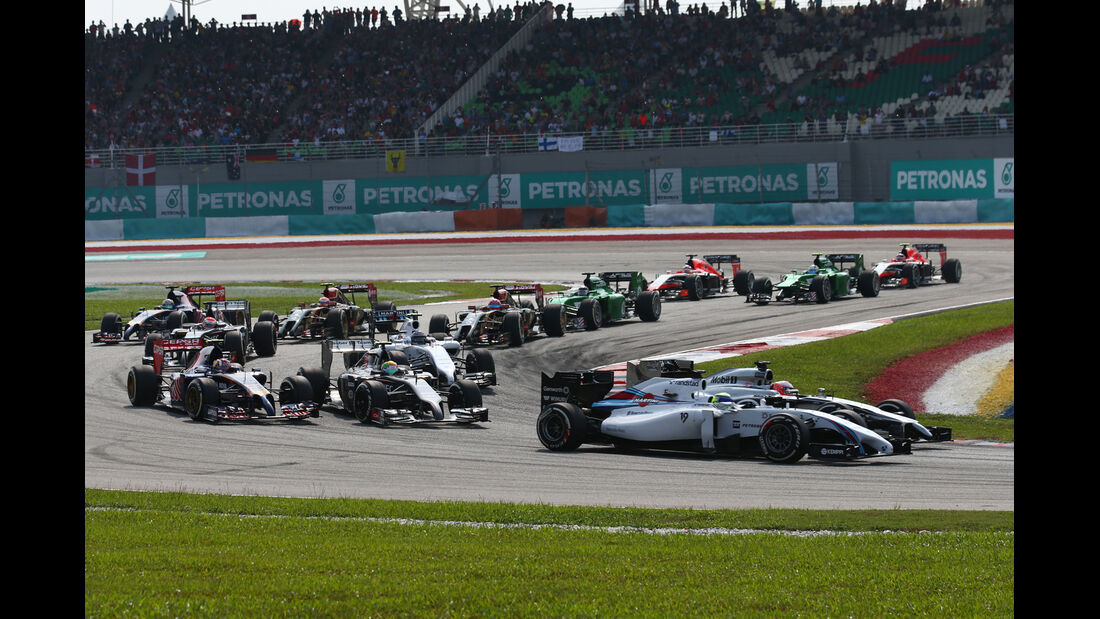 Start - GP Malaysia 2014