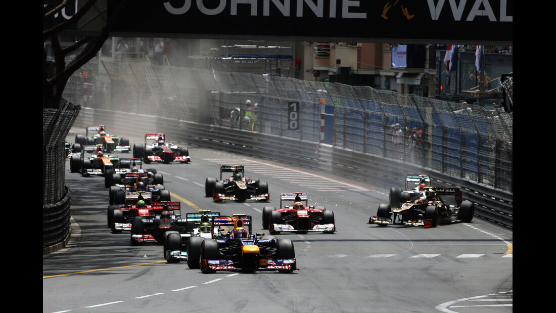 Start - GP Monaco 2012