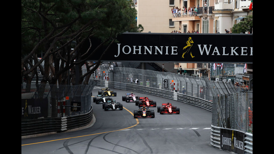 Start - GP Monaco 2018 - Rennen