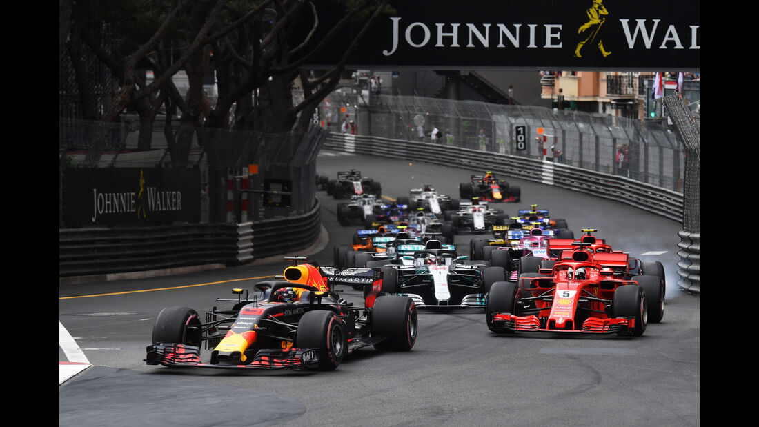 Start - GP Monaco 2018 - Rennen