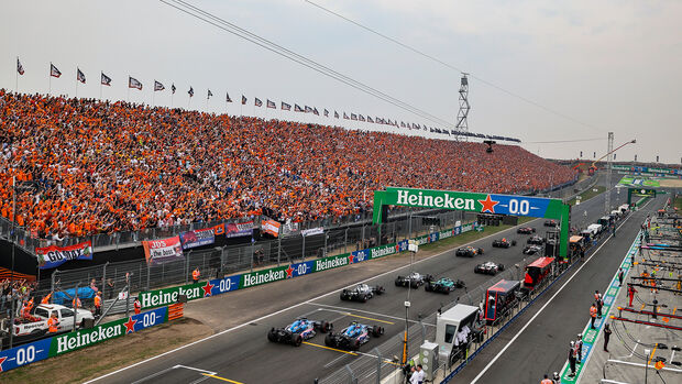 Start - GP Niederlande 2022 - Formel 1
