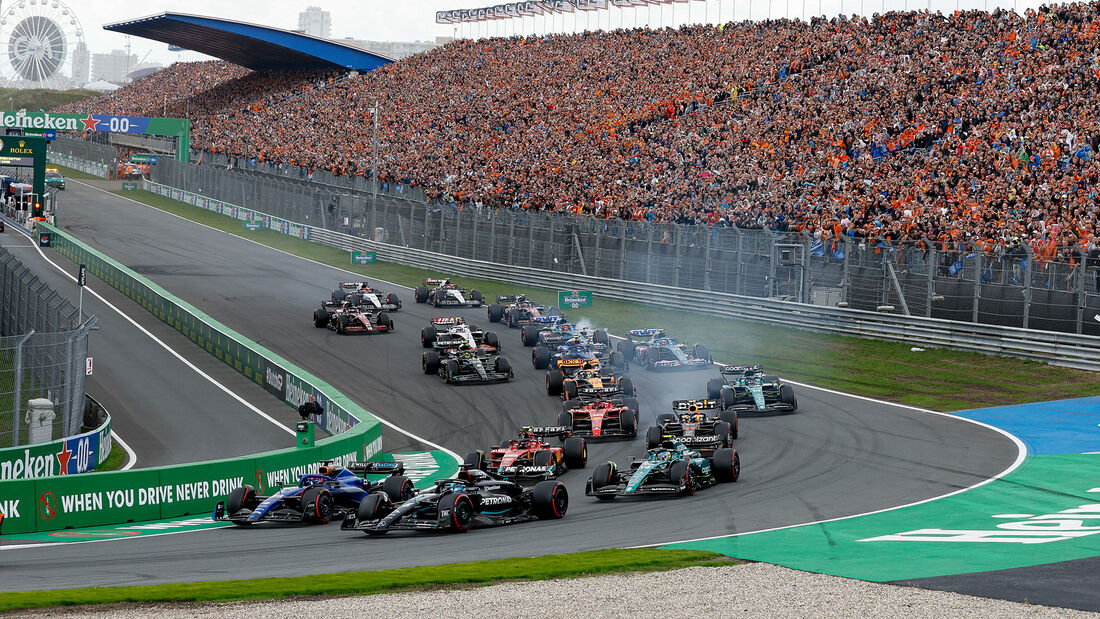 Start - GP Niederlande 2023 - Zandvoort - Rennen 