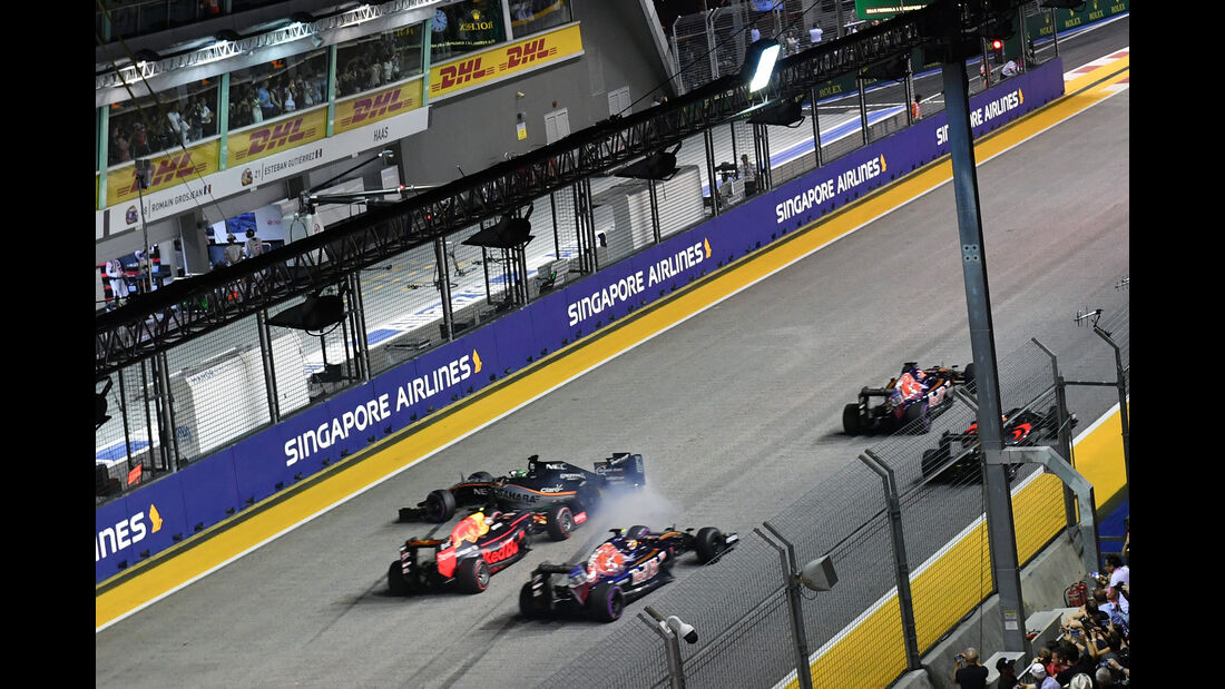 Start - GP Singapur 2016