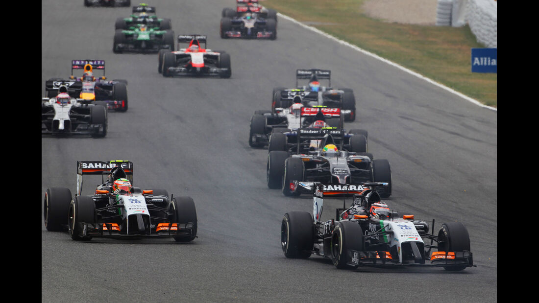 Start - GP Spanien 2014