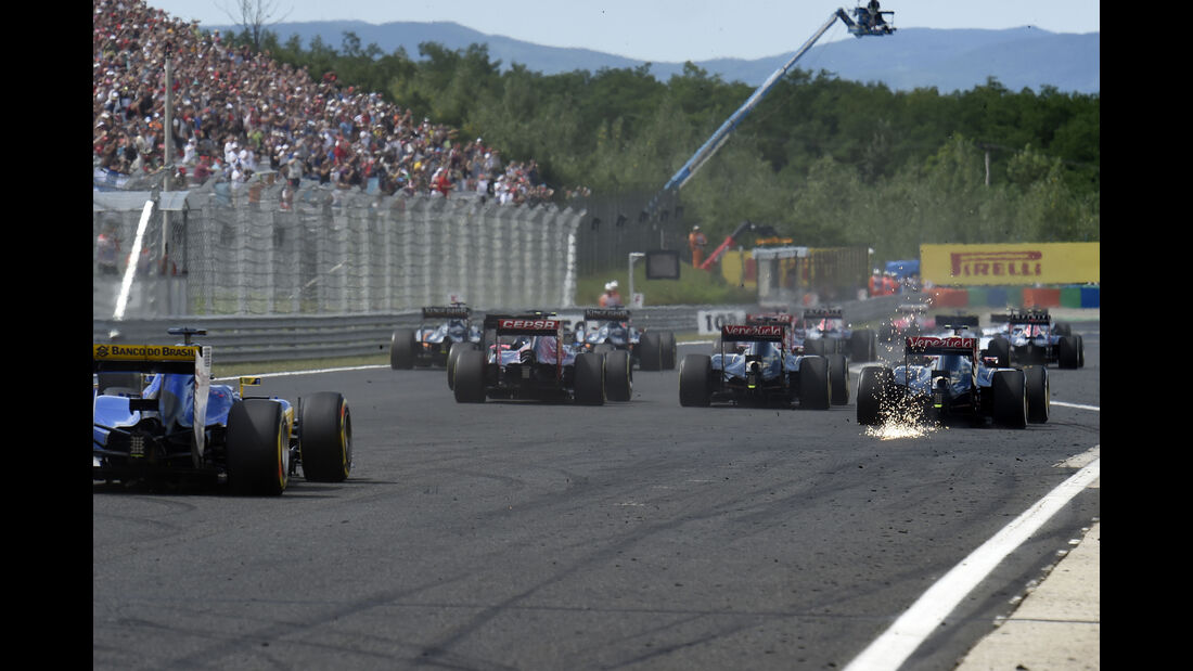 Start - GP Ungarn 2015