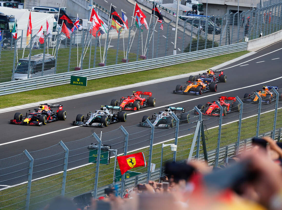 Inicio - GP Hungría 2019 - Budapest - carrera