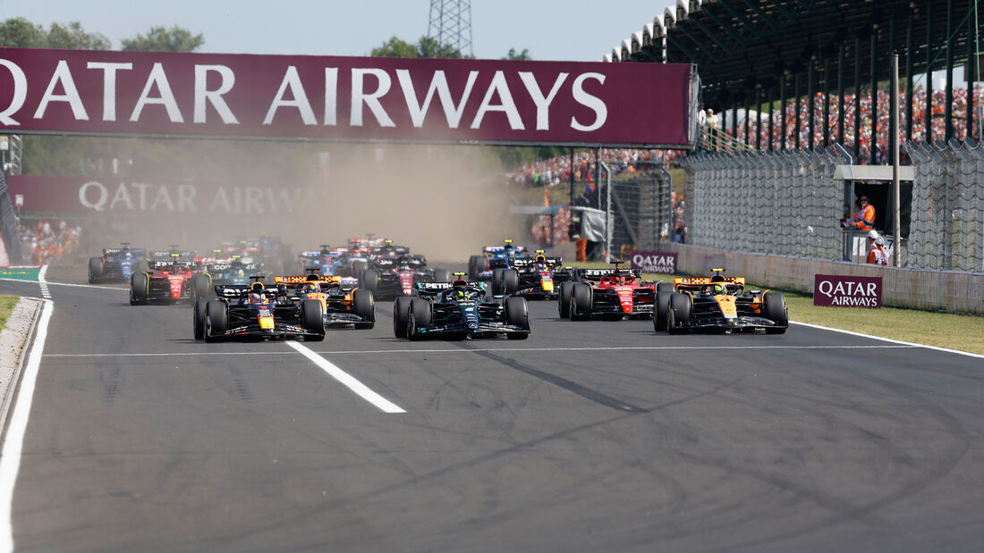 Start - GP Ungarn 2023 - Budapest - Formel 1 - Rennen