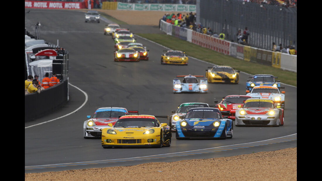 Start Le Mans GT 2012